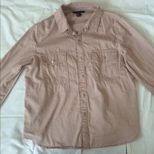 Pastel Pink Button Up